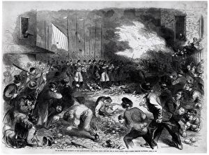The Sixth Regiment of the Massachusetts Volunteers Firing into the Mob on Pratt Street The Sixth Regiment of the Massachusetts Volunteers Firing into the Mob on Pratt Street