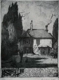 Skerryvore Gallery: Skerryvore, Bournemouth, Dorset, England, 1912 (etching)