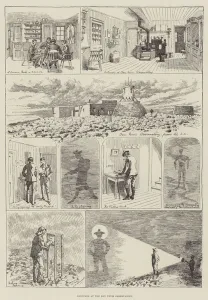 Sketches at the Ben Nevis Observatory (engraving) Sketches at the Ben Nevis Observatory (engraving)