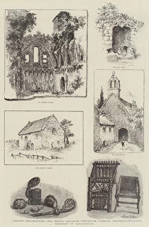 Sketches of Glastonbury (engraving)