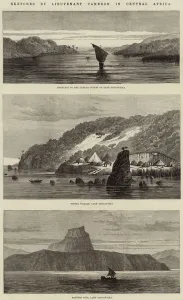 Sketches by Lieutenant Cameron in Central Africa (engraving) Sketches by Lieutenant Cameron in Central Africa (engraving)