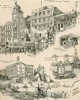 Sketches of London from October 1901 (engraving)