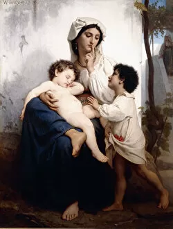 Motherly Gallery: Sleep, 1864 (oil on canvas)