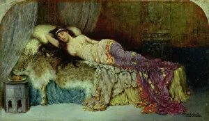 Sleeping Beauty (oil on panel)