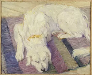 Sleeping Dog, 1909 (oil on canvas)