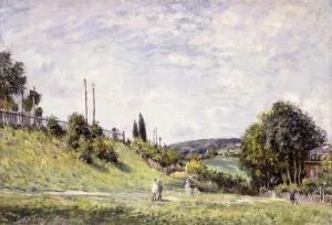 The Slope by the Railway in Sevres, 1879 (oil on canvas) The Slope by the Railway in Sevres, 1879 (oil on canvas)