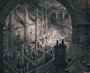 Terraced Houses Gallery: Slum terraces, by Gustave Dore