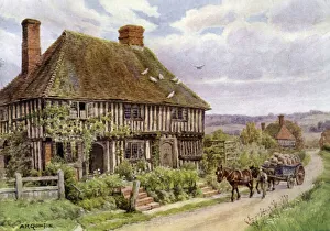 Small Hythe, near Tenterden, Kent (colour litho) Small Hythe, near Tenterden, Kent (colour litho)