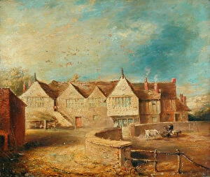 West Yorkshire Gallery: Smith House, Lightcliffe, 1830 (oil on canvas)