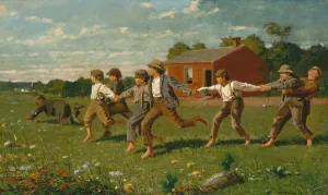 Snap the Whip, 1872 (oil on canvas) Snap the Whip, 1872 (oil on canvas)