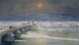 The Snow in the Auvergne, 1886 (oil on canvas) The Snow in the Auvergne, 1886 (oil on canvas)
