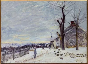 Alfred Sisley、シャンパーニュ近く、希少画集画、新品高級額 Alfred Sisley、シャンパーニュ近く、希少画集画、新品高級額