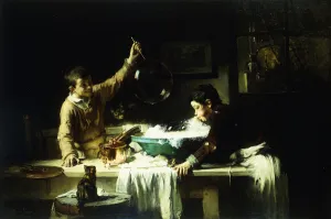 The Soap Bubbles; Les Bulles de Savon, (oil on canvas) The Soap Bubbles; Les Bulles de Savon, (oil on canvas)