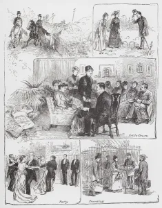 Social Etiquette (engraving) Social Etiquette (engraving)