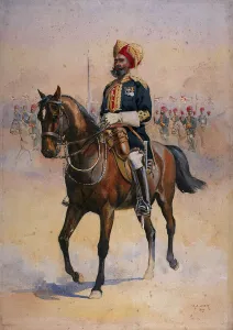 Soldier of the 14th Murray's Jat Lancers, Risaldar-Major Soldier of the 14th Murray's Jat Lancers, Risaldar-Major