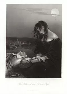Two Sweethearts Gallery: The Soldier of Forlorn Hope (engraving)