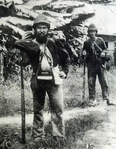 Two soldiers from the Tonkin countryside in 1883 Two soldiers from the Tonkin countryside in 1883
