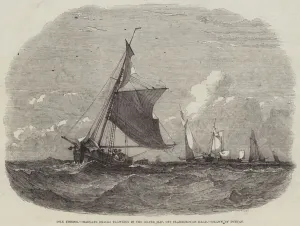 Sole Fishing, Margate Smacks trawling in the Silver Slip, off Flamborough Head (engraving) Sole Fishing, Margate Smacks trawling in the Silver Slip, off Flamborough Head (engraving)