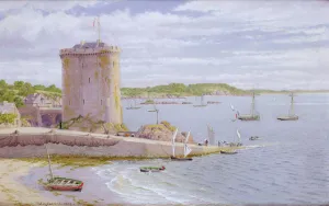 The Solidor Tower, St. Malo, 1882 (oil on board) The Solidor Tower, St. Malo, 1882 (oil on board)