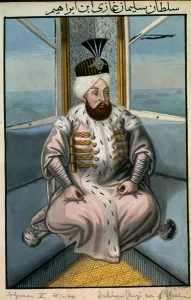 Solyman II (1642-91) Sultan 1687-91, from A Series of Portraits of the Emperors of Solyman II (1642-91) Sultan 1687-91, from A Series of Portraits of the Emperors of