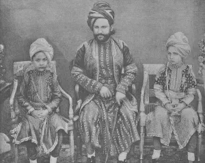 Son-in-Law and Grandsons of Sultan Shah Jahan, Begum of Bhopal (engraving) Son-in-Law and Grandsons of Sultan Shah Jahan, Begum of Bhopal (engraving)