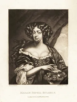 Sophia Bulkely, Scottish Jacobite courtier to Queen Mary of Mode 1814 (engraving) Sophia Bulkely, Scottish Jacobite courtier to Queen Mary of Mode 1814 (engraving)