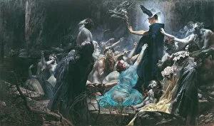 The Souls of Acheron, 1898 (oil on canvas)
