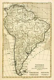 South America, from Atlas de Toutes les Parties Connues du Globe Terrestre' South America, from Atlas de Toutes les Parties Connues du Globe Terrestre'