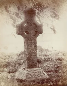 The South High Cross, Kells, Co. Meath, Ireland (sepia photo) The South High Cross, Kells, Co. Meath, Ireland (sepia photo)