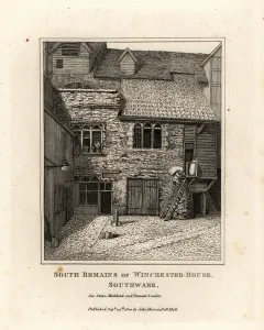 South remains of Winchester House, Southwark South remains of Winchester House, Southwark