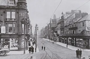 King Street Gallery: South Shields, King Street (b / w photo)
