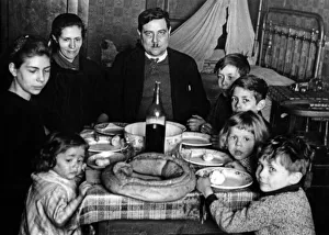 The Souvignet Family working as miners in Saint Etienne (b/w photo) The Souvignet Family working as miners in Saint Etienne (b/w photo)