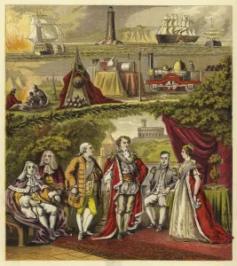 Sovereigns of the House of Hanover; King George I, King George II, King George III Sovereigns of the House of Hanover; King George I, King George II, King George III