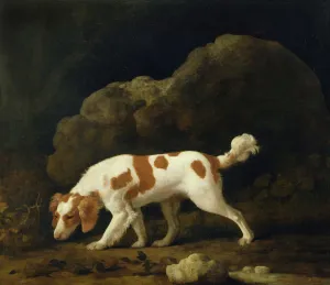 A Spaniel (oil on canvas) (for pair see 266116) A Spaniel (oil on canvas) (for pair see 266116)