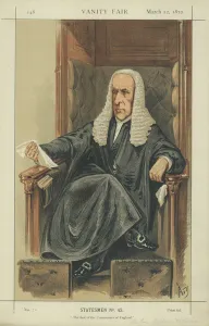 The Speaker (Mr Speaker Denison) (colour litho) The Speaker (Mr Speaker Denison) (colour litho)