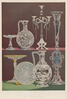 Specimens of Engraved Glass by Messrs Dobson and Pearce, London (chromolitho) Specimens of Engraved Glass by Messrs Dobson and Pearce, London (chromolitho)