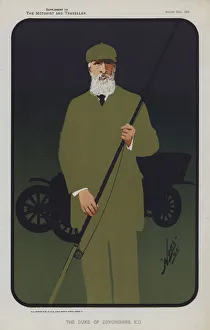 Vehicle Types Gallery: Spencer Cavendish, 8th Duke of Devonshire, leader of the Liberal party and British statesman