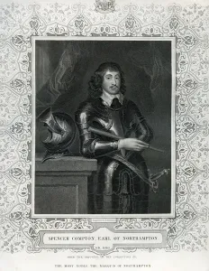 Spencer Compton, 2nd Earl of Northampton (1601-43) (engraving) Spencer Compton, 2nd Earl of Northampton (1601-43) (engraving)