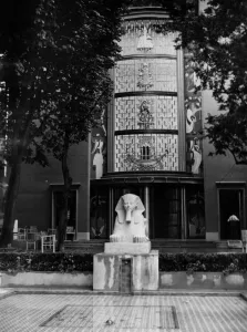 The Sphinx at the Egyptian Pavilion, Paris World Fair, 1937 (b/w photo) The Sphinx at the Egyptian Pavilion, Paris World Fair, 1937 (b/w photo)