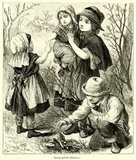 Spring and the Primrose (engraving)