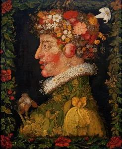 Spring, from a series depicting the four seasons, 1573 (oil on canvas) Spring, from a series depicting the four seasons, 1573 (oil on canvas)
