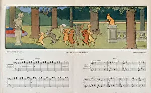 Spring waltz (dancing dogs) - in ' Les images en musique' by Jane Vieu