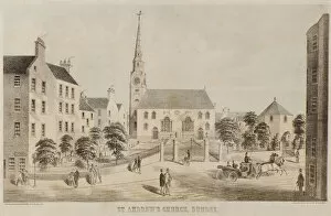 St Andrews Gallery: St Andrews Church, Dundee, 19th century (lithograph)