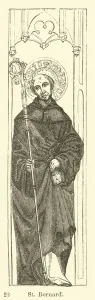 St Bernard Gallery: St Bernard (engraving)