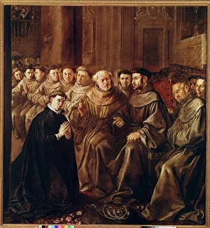 St Bonaventure Enters the Franciscan Order (oil on canvas, 1628) St Bonaventure Enters the Franciscan Order (oil on canvas, 1628)