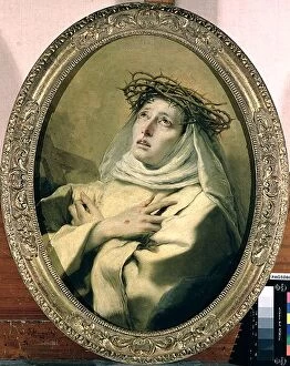Crown Of Thorns Gallery: St. Catherine of Siena (1347-80), c.1746