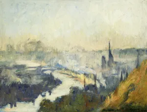 St. Catherine's Mountain, Rouen (oil on canvas) St. Catherine's Mountain, Rouen (oil on canvas)