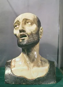 St. Diego of Alcala (1463-1588) (painted wood) St. Diego of Alcala (1463-1588) (painted wood)