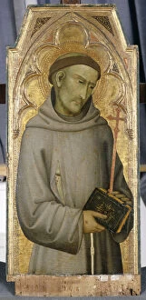 St. Francis, c.1375 (tempera on poplar wood)