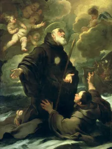 St Francis of Paola, 1416-1507) (oil on canvas) St Francis of Paola, 1416-1507) (oil on canvas)